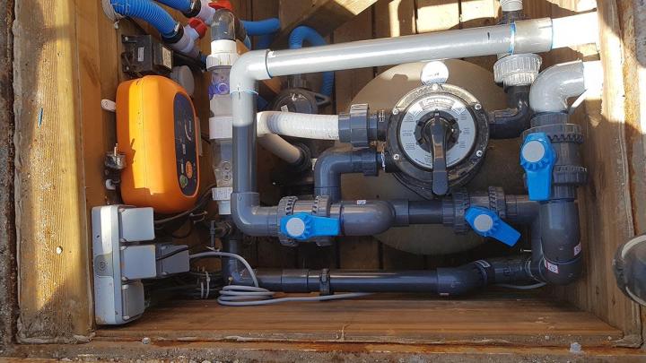 Installation de chauffage pour piscine à Bas-en-Basset